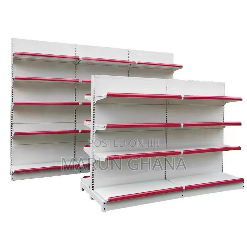 Heavy Duty Steel Supermarket Shelves Retail Store Display Racks