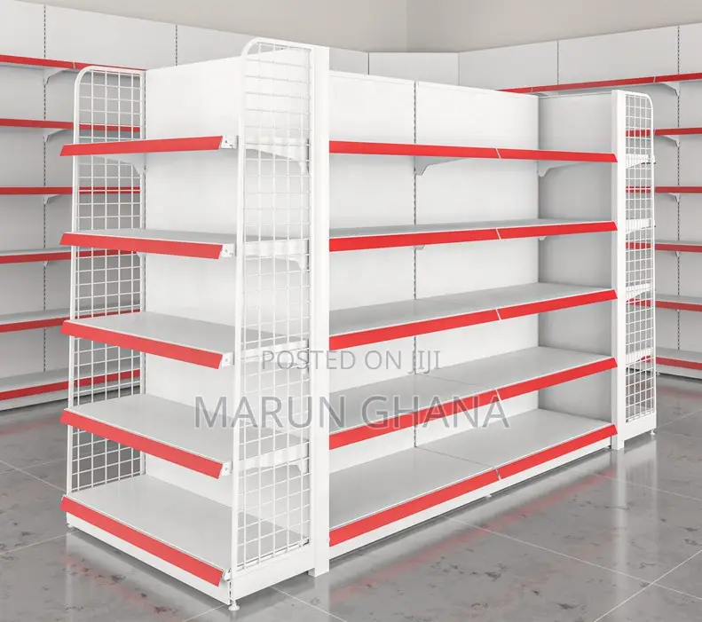 Heavy Duty Steel Supermarket Shelves Retail Store Display Racks