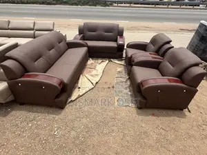 Royal Comfortable Sofa Set, With a Wooden Designed