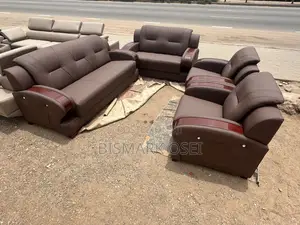 Royal Comfortable Sofa Set, With a Wooden Designed