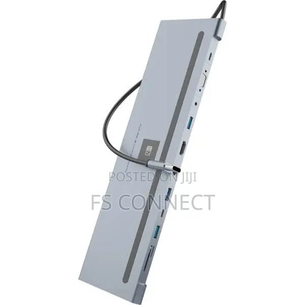 Heatz ZT55 12-in-1 USB-C Multimedia Adapter