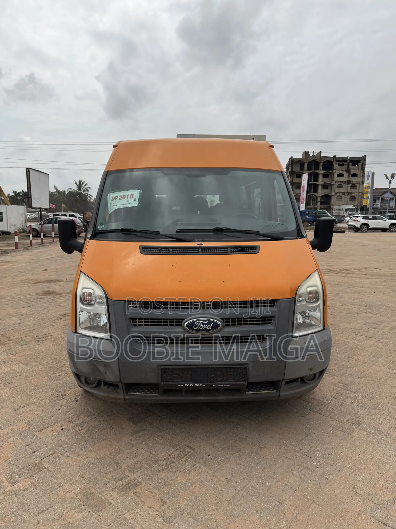 Ford Transit 2014 Orange