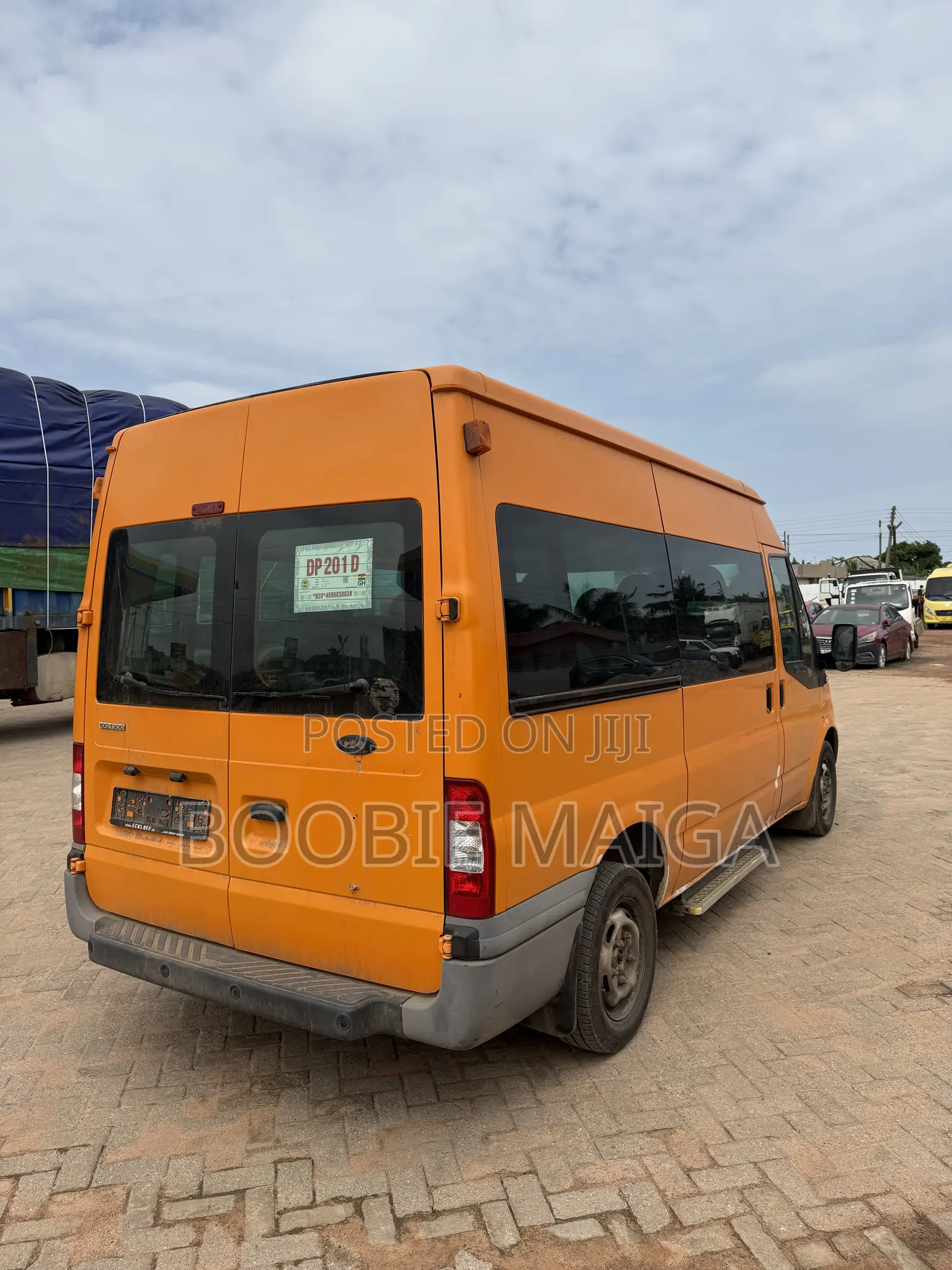 Ford Transit 2014 Orange