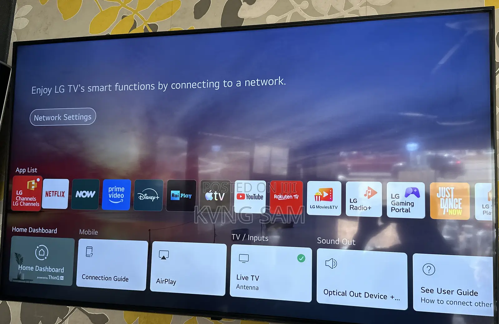 LG Nanocell 55 Inches Crystal Uhd Smart TV