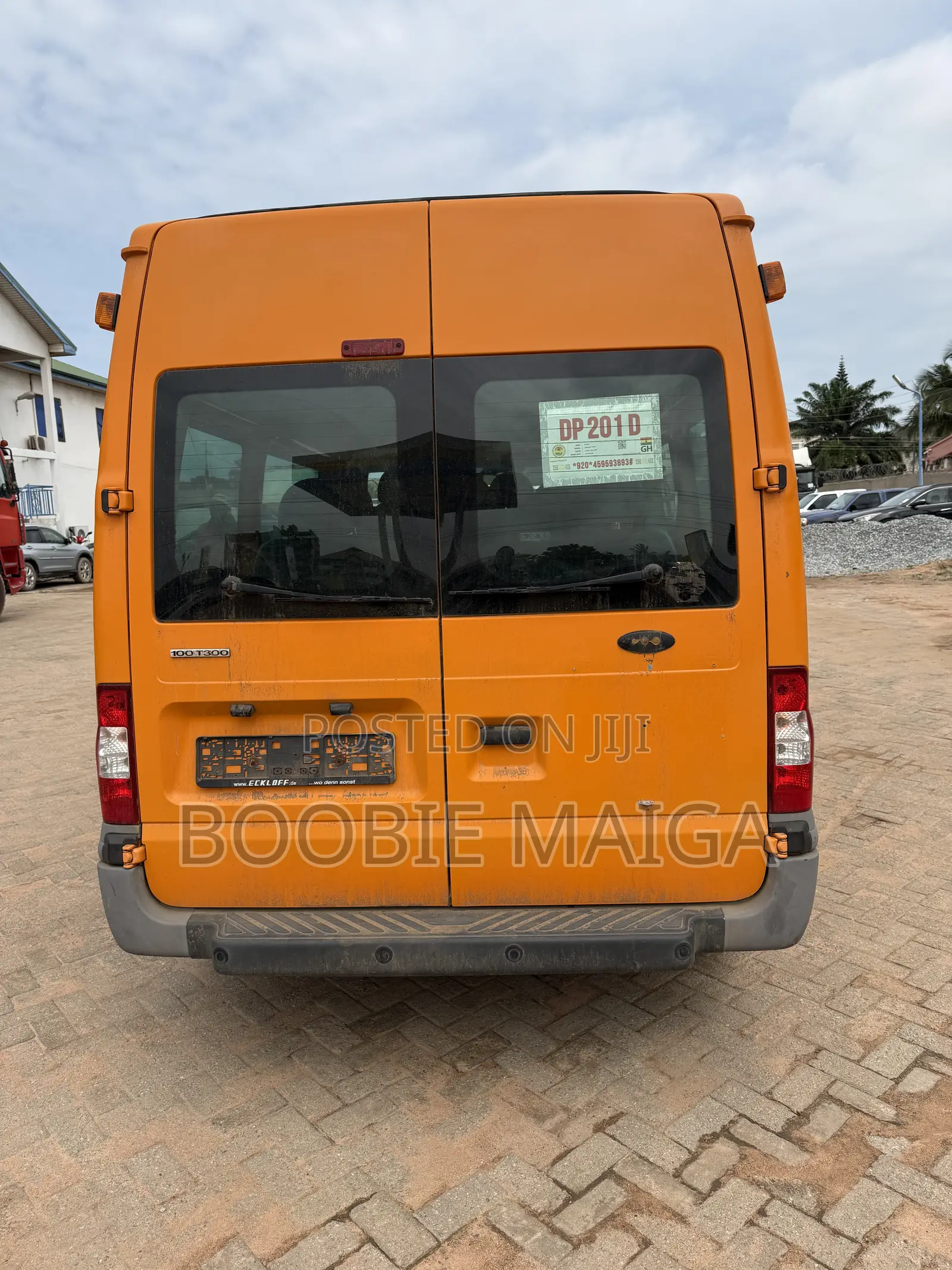 Ford Transit 2014 Orange