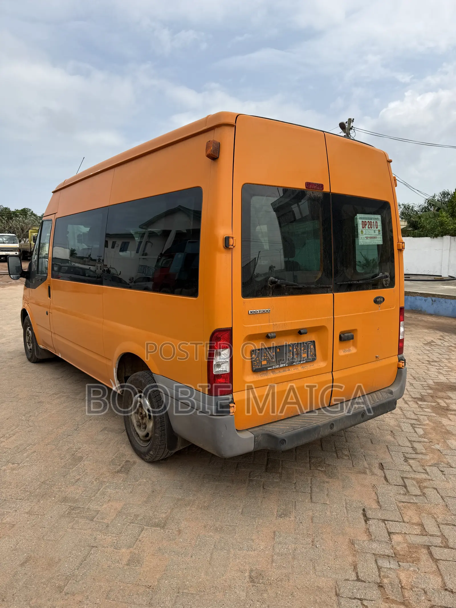 Ford Transit 2014 Orange