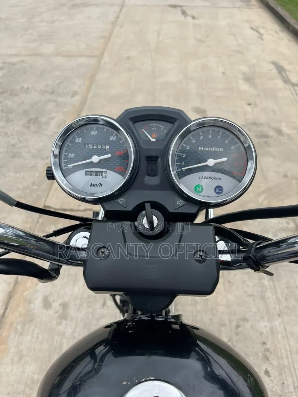 Haojue HJ125-8K 2026 Black
