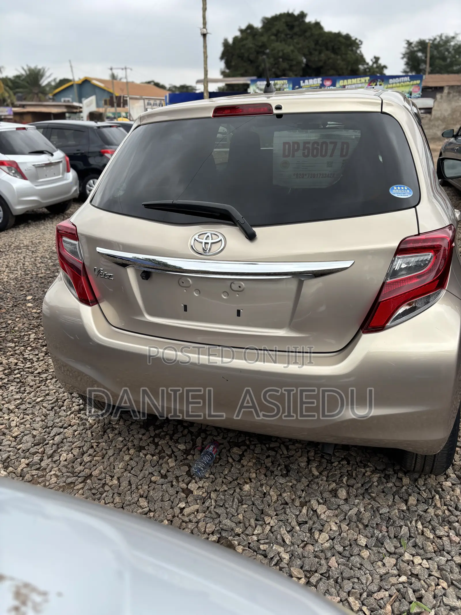 Toyota Vitz 1.3 AWD 3dr 2015 Gold