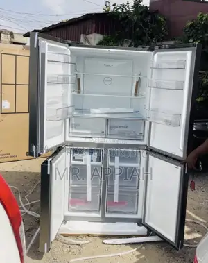 Check Out Affordable Midea 474L Side by Side Electric Fridge(Gray)