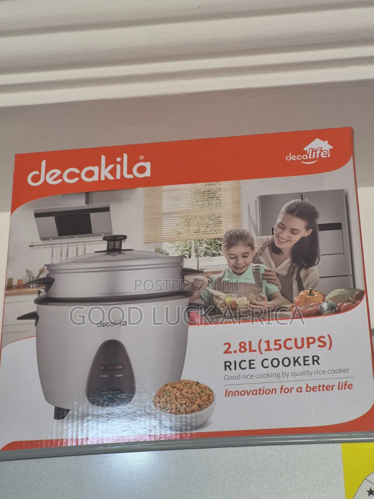 Decakila 2.8L Rice Cooker 1000W – KEER010W