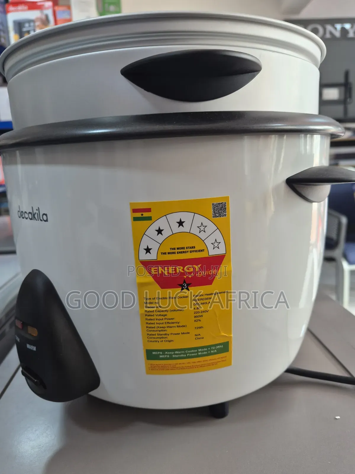 Decakila 2.8L Rice Cooker 1000W – KEER010W
