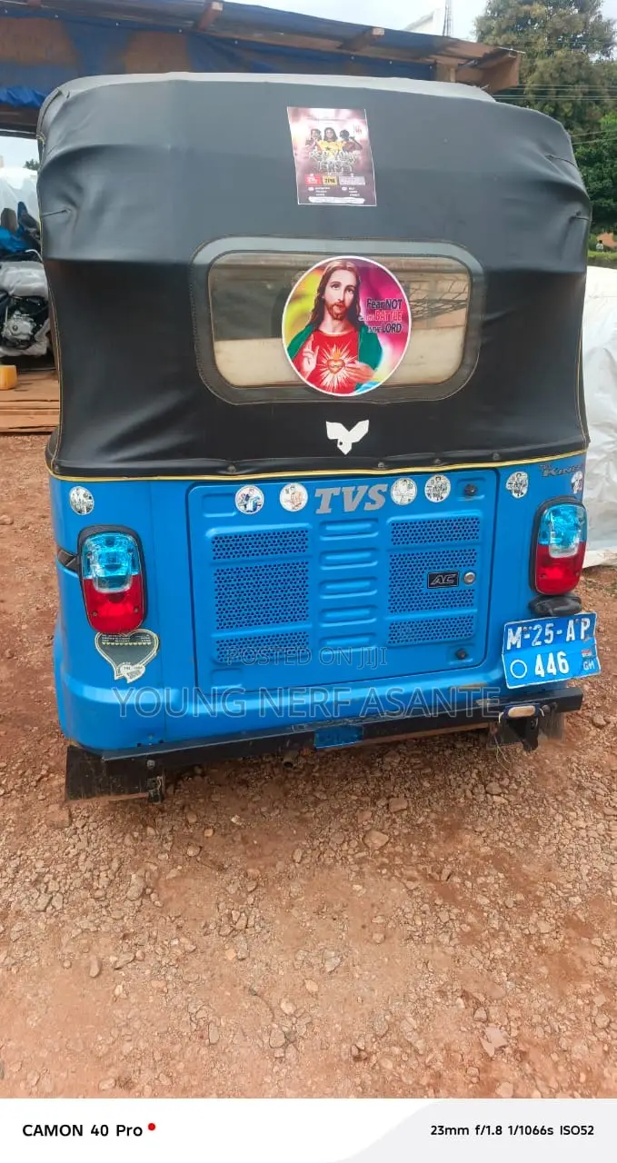 TVS King Deluxe Plus iTouch Start 2025 Blue