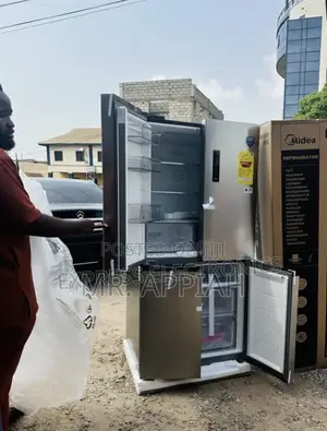 Order Unique Midea 474Liters Side by Side 4 Door Refrigerator 