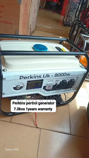 Perkins UK 8000W Silent Petrol Generator – Powerful Reliable