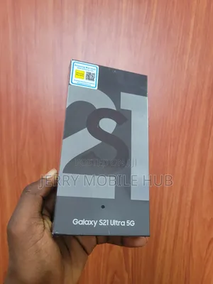 New Samsung Galaxy S21 Ultra 5G 128 GB Black