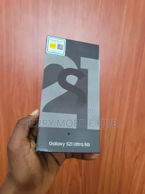 New Samsung Galaxy S21 Ultra 5G 128 GB Black