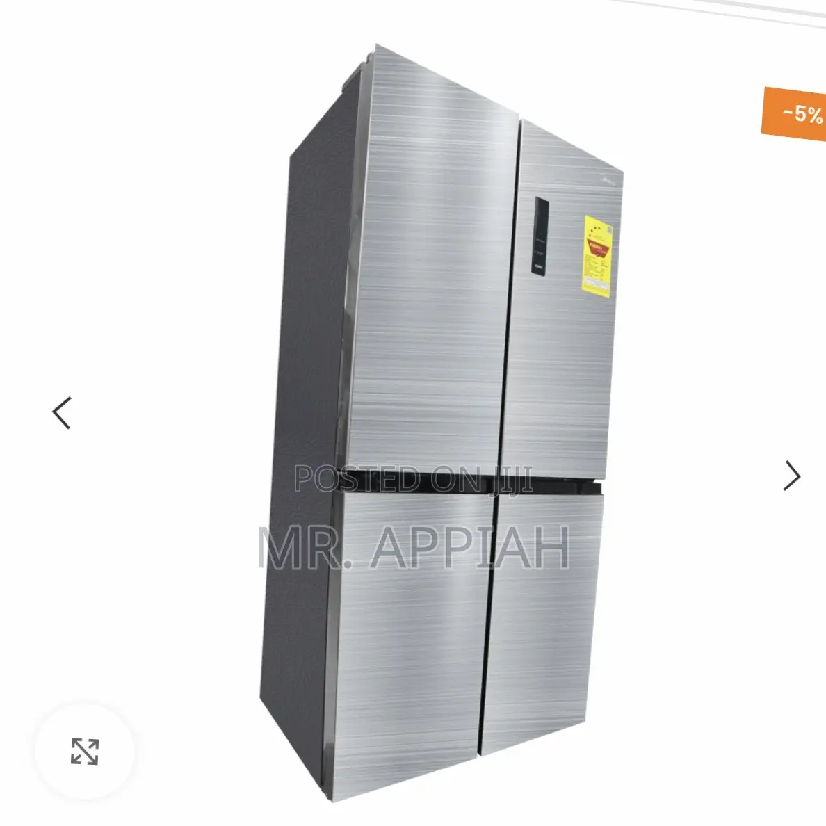 Order Durable Midea Side by Side 4 Door Refrigerator(474L).