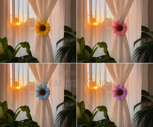 Floral Curtain Holders