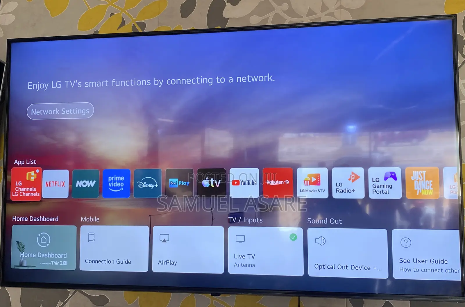 LG NANOCELL Uhd Smart 55 Inch TV
