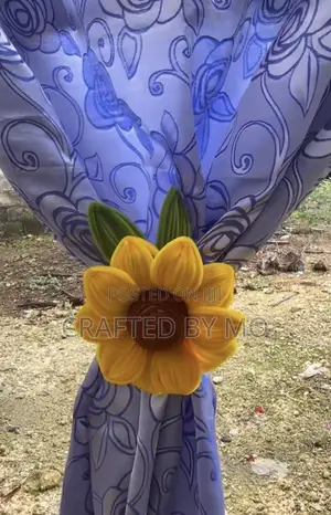 Floral Curtain Holders