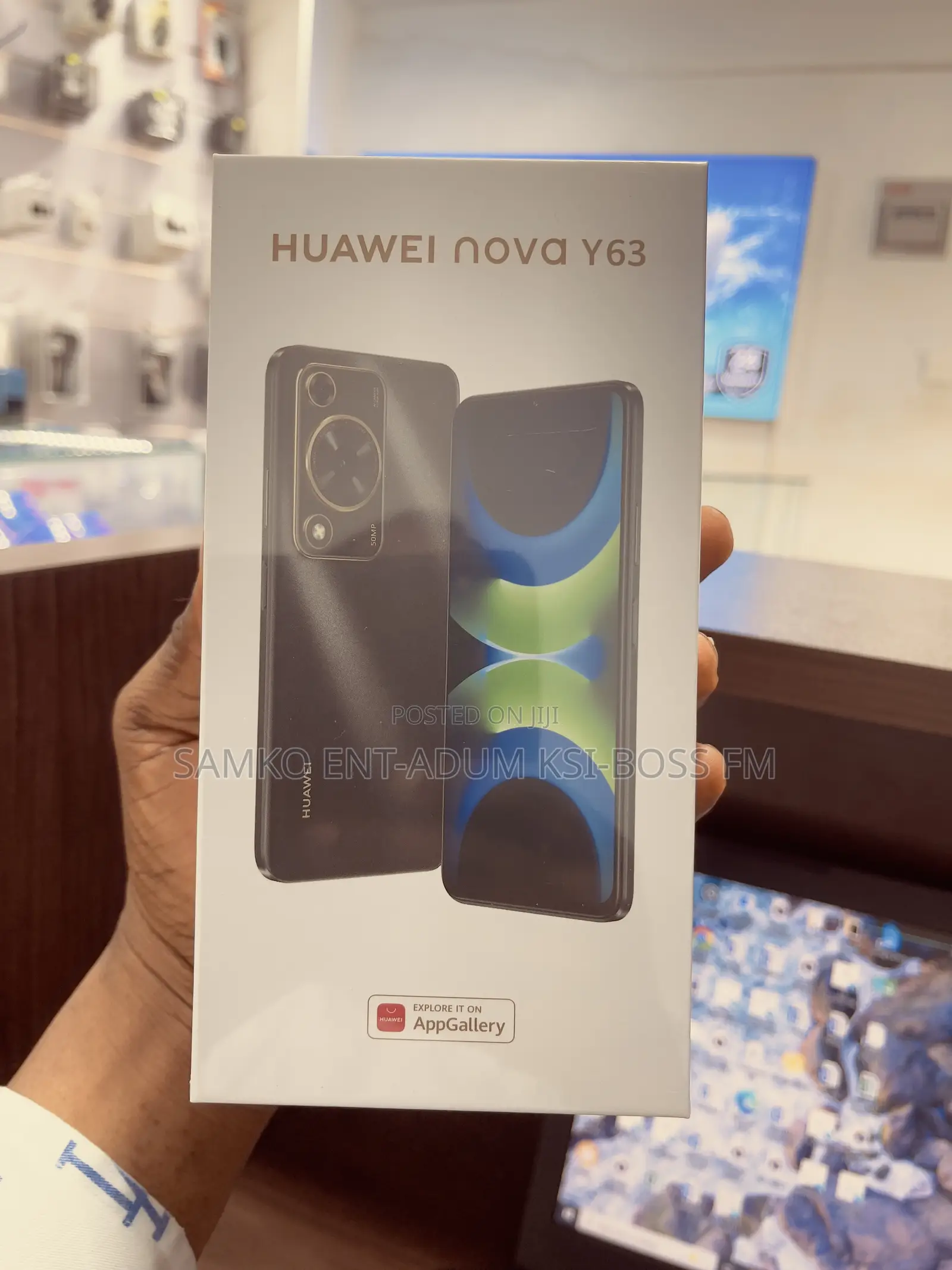 New Huawei Nova Y63 4G 128 GB Black