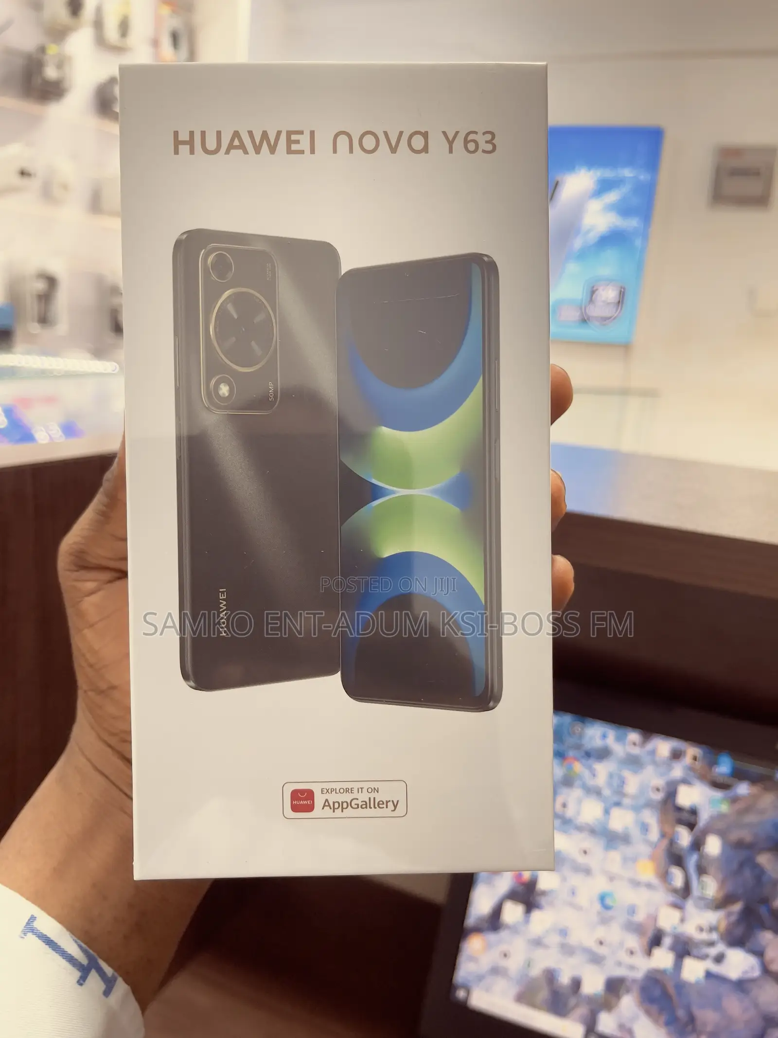 New Huawei Nova Y63 4G 128 GB Black