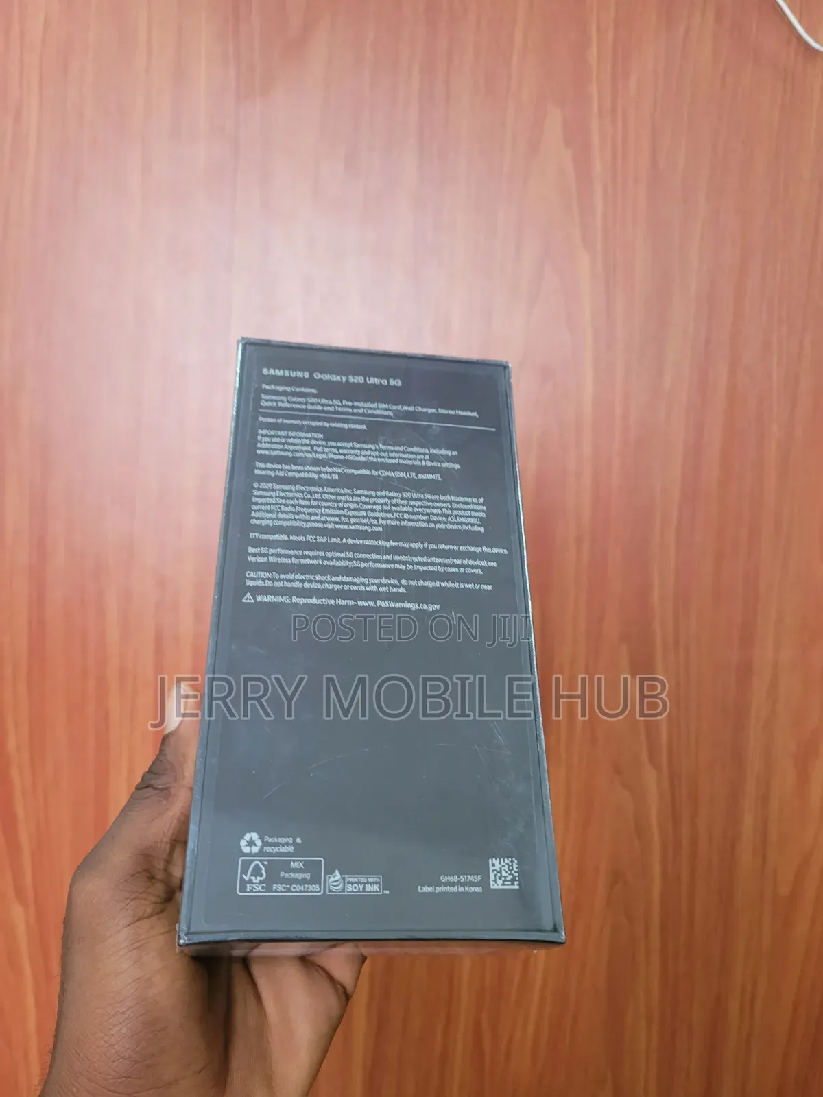 New Samsung Galaxy S20 Ultra 5G 128 GB Bronze
