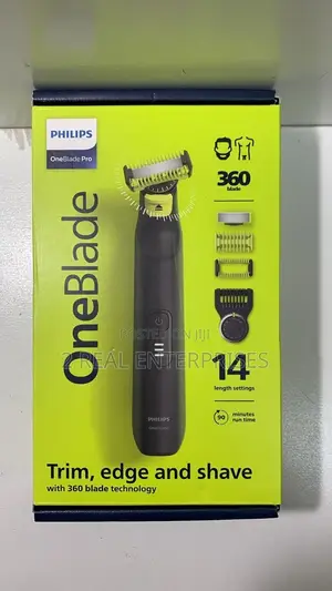 Philips QP6541 15 Oneblade Pro 360 Face + Body Black Razor