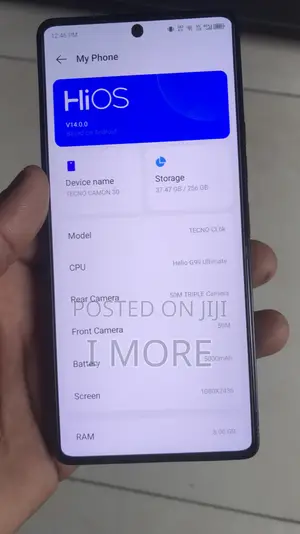 Tecno Camon 30 256 GB Black