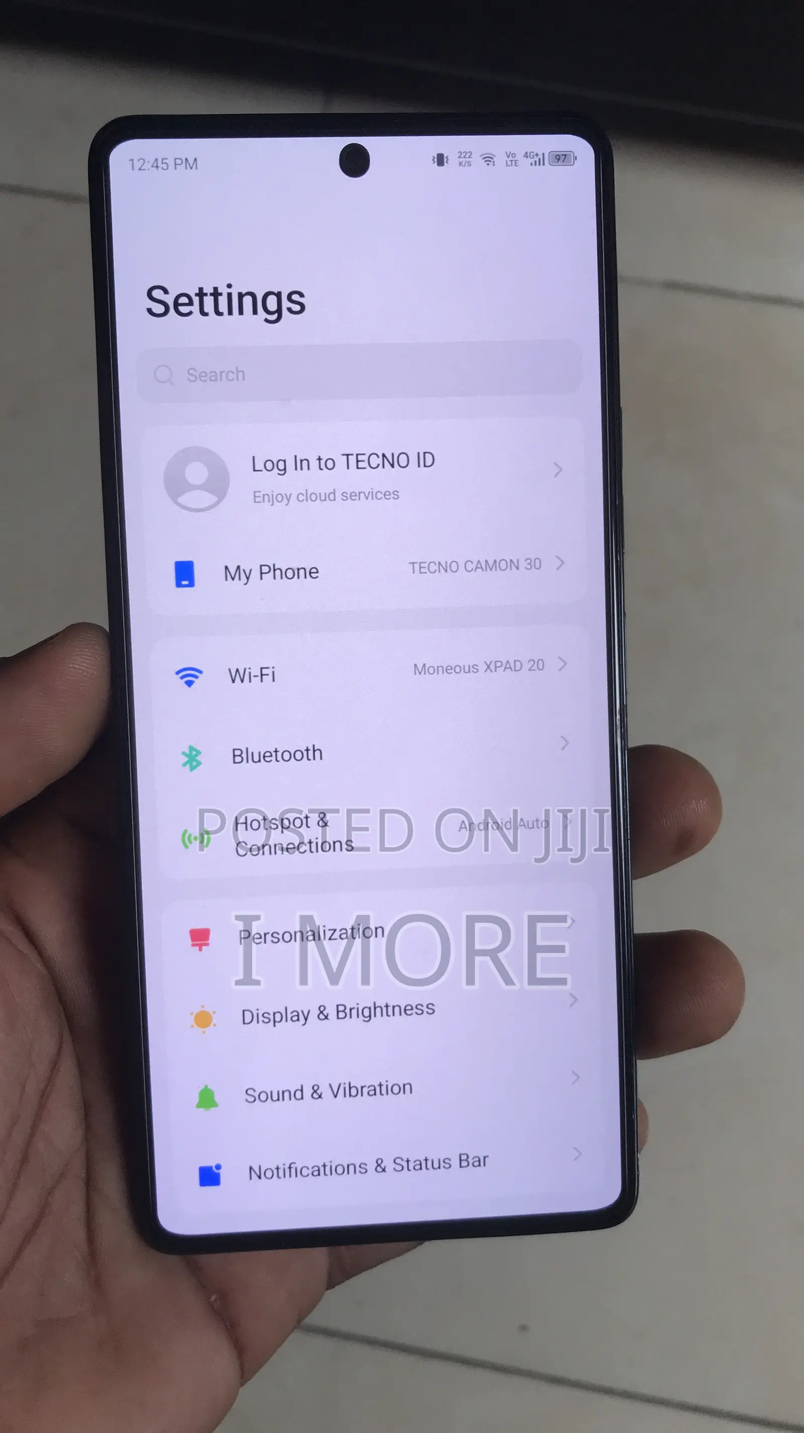 Tecno Camon 30 256 GB Black