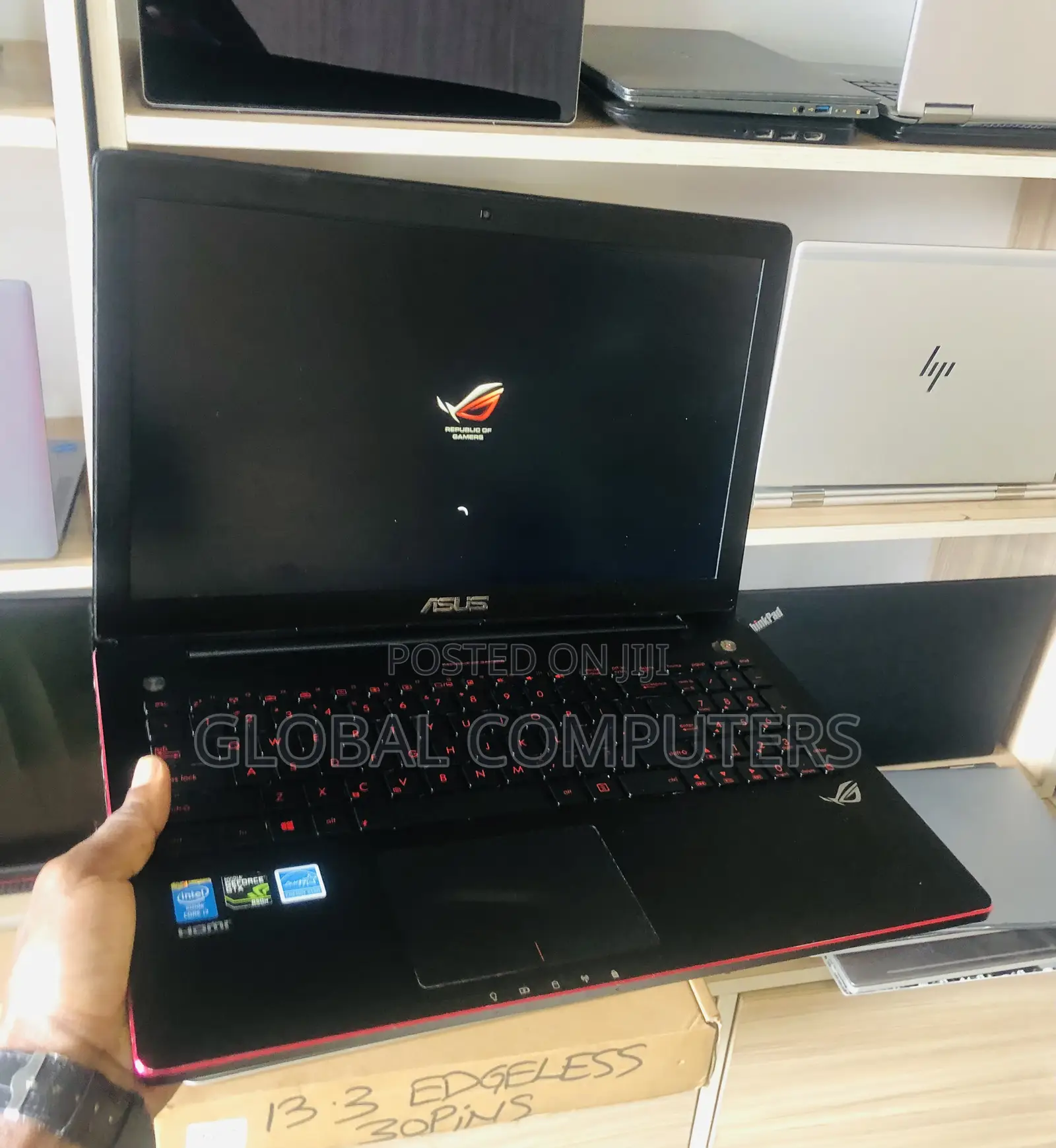 Laptop Asus G550JK 8GB Intel Core i7 HDD 750GB