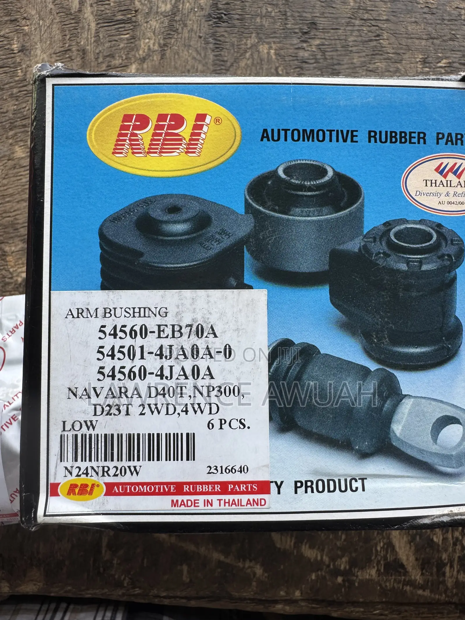 Nissan Navara, NP300, Pickup, Original Lower Control Arm Bushing