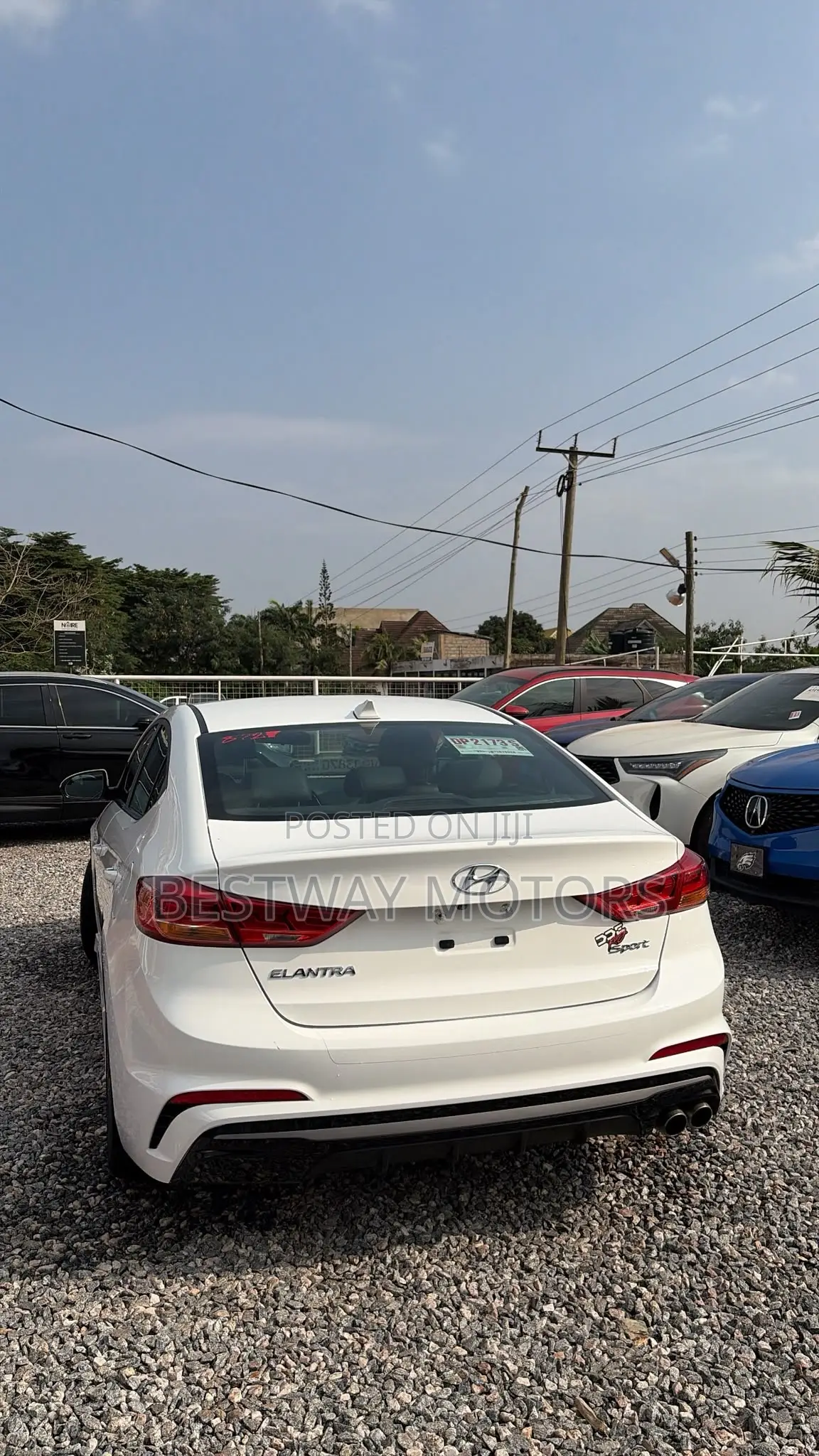 Hyundai Elantra Sport 2018 White