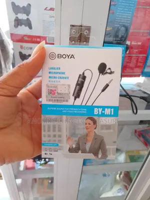 BOYA BY-M1 Original Lavalier Clip-on Microphone for Phone, Camera PC