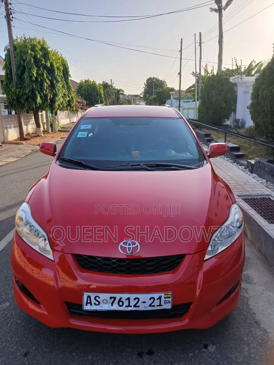 Toyota Matrix 2010 Red