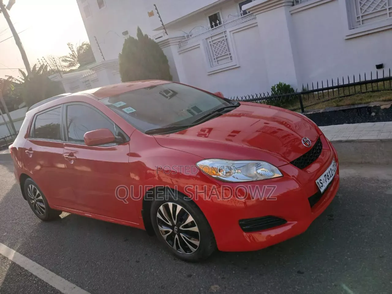 Toyota Matrix 2010 Red