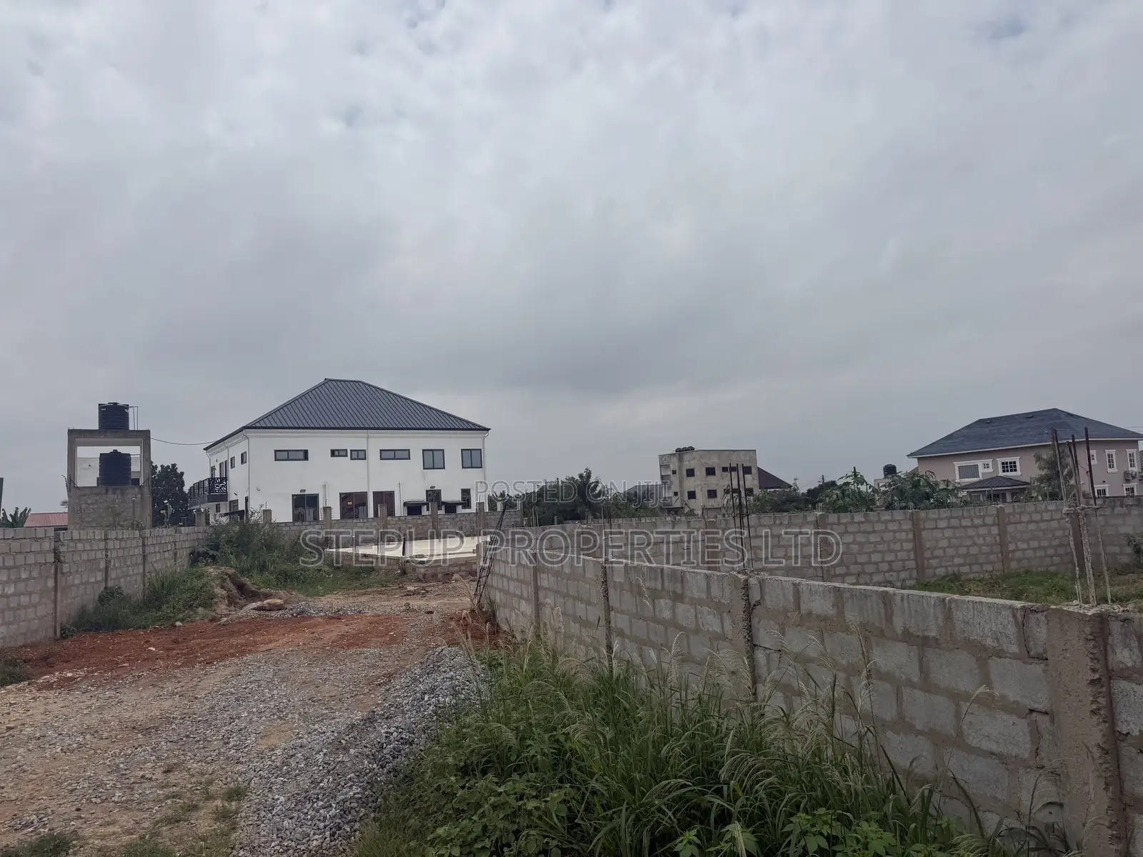 Registered and Walled Plot of Land at Abokobi