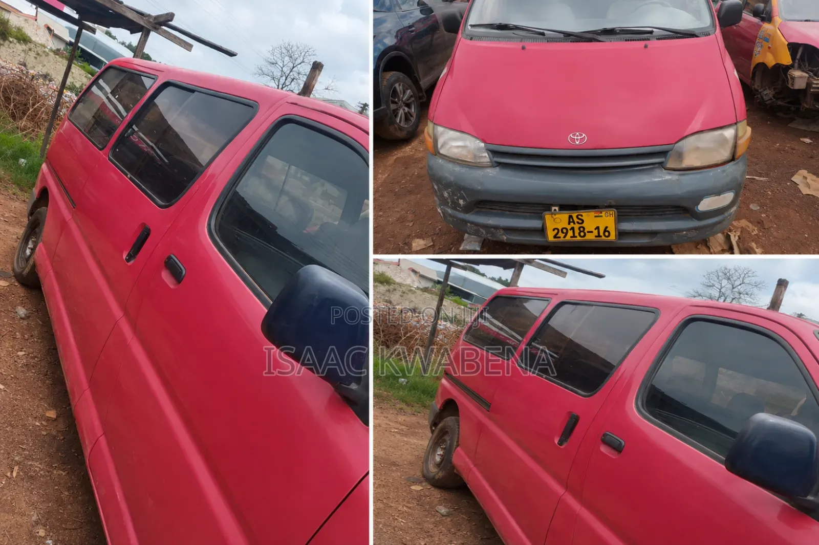 Toyota Grand HiAce 2002 Red