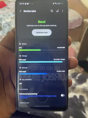 Samsung Galaxy S10 128 GB Black