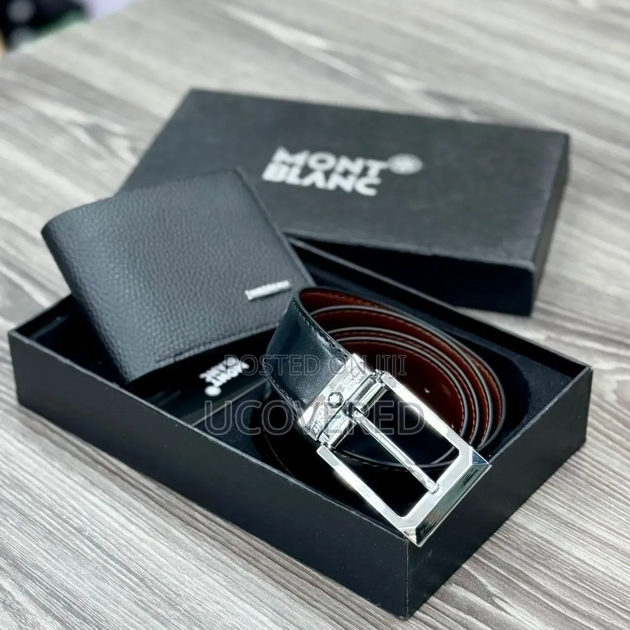 Gift Sets Feature Luxury-Style Belts and Wallets