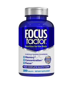 Focus Factor Brain Health Nutrition Supplement 180ct