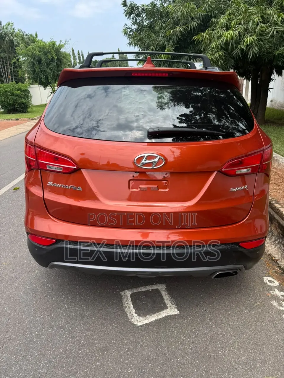 Hyundai Santa Fe 2016 Orange