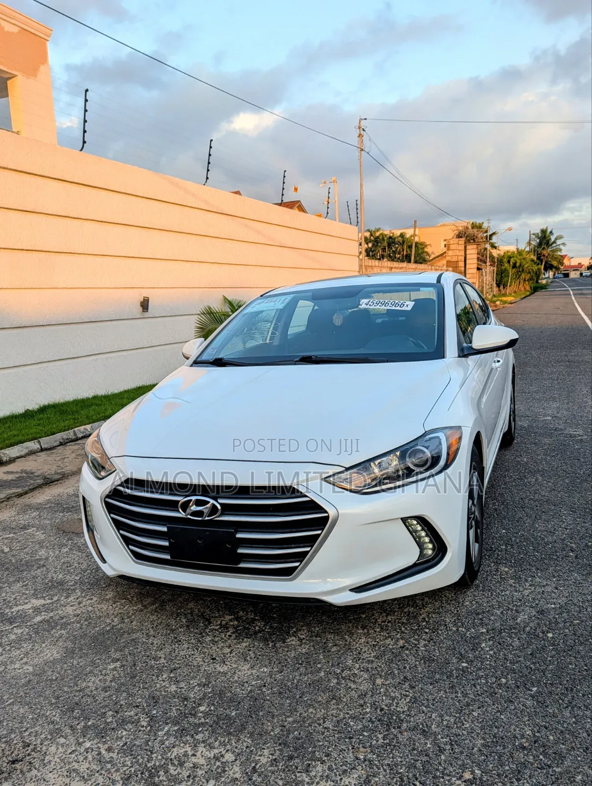 Hyundai Elantra 2017 White