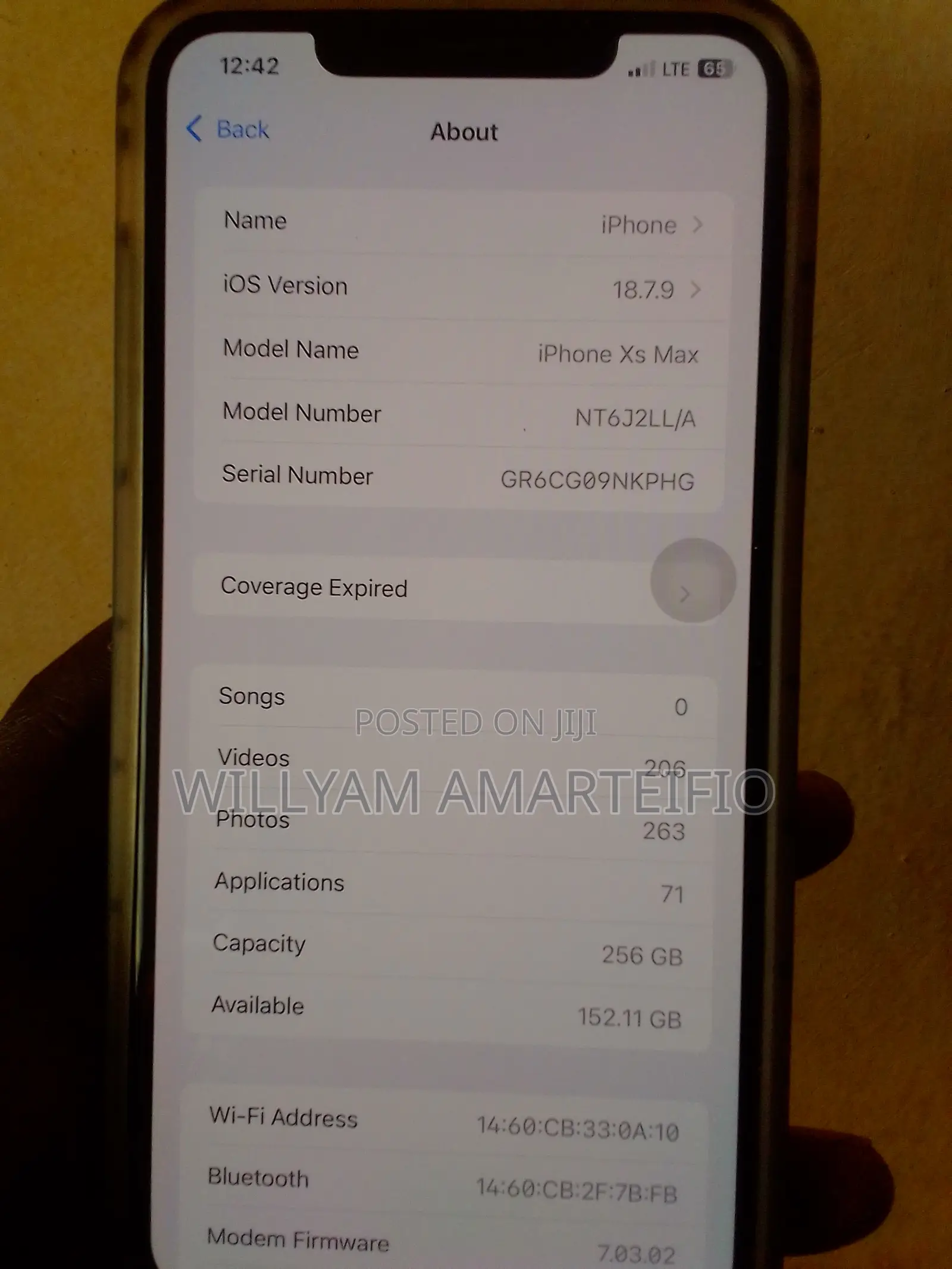 Apple iPhone XS Max 256 GB Gold