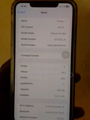 Apple iPhone XS Max 256 GB Gold
