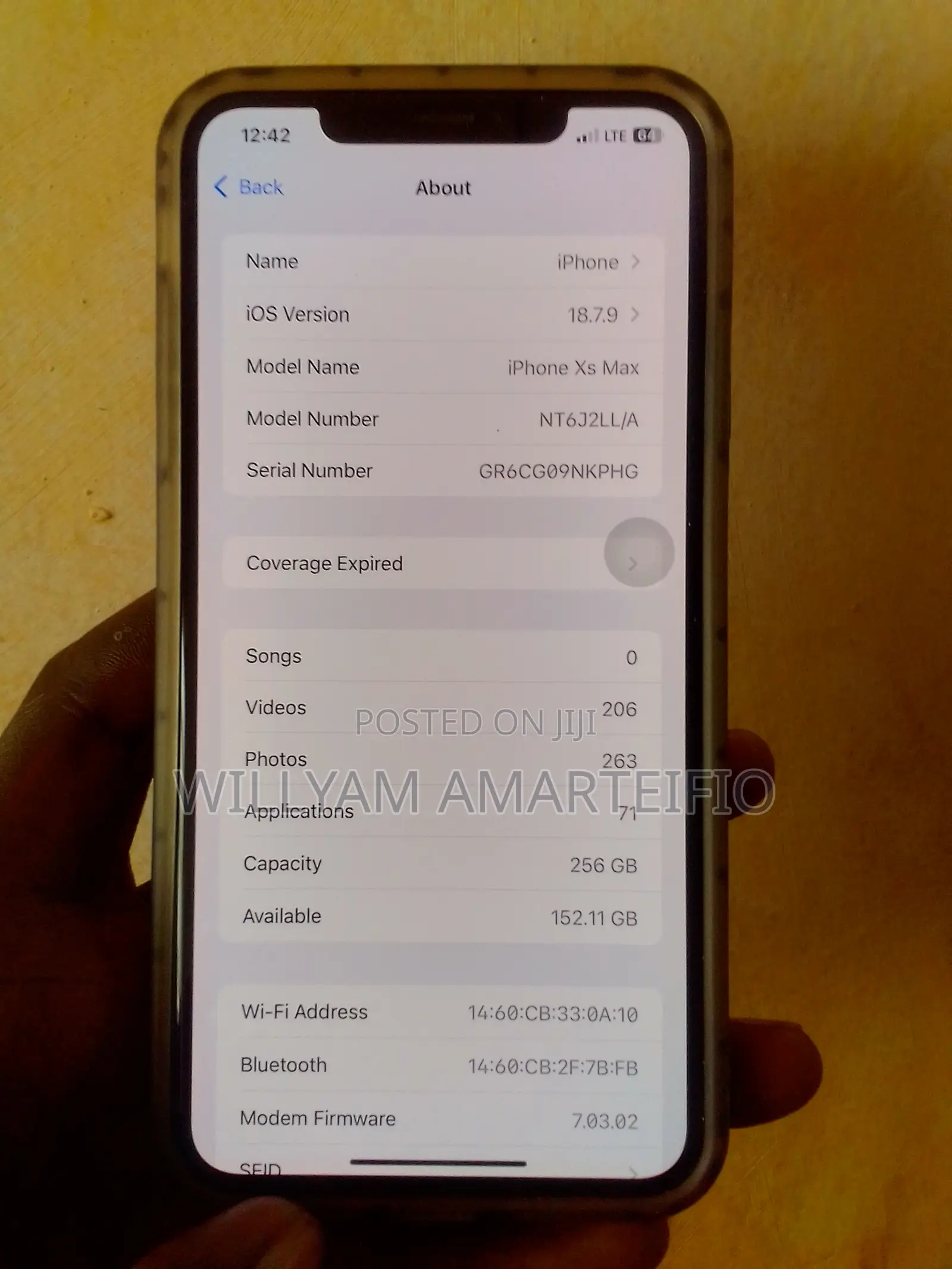 Apple iPhone XS Max 256 GB Gold