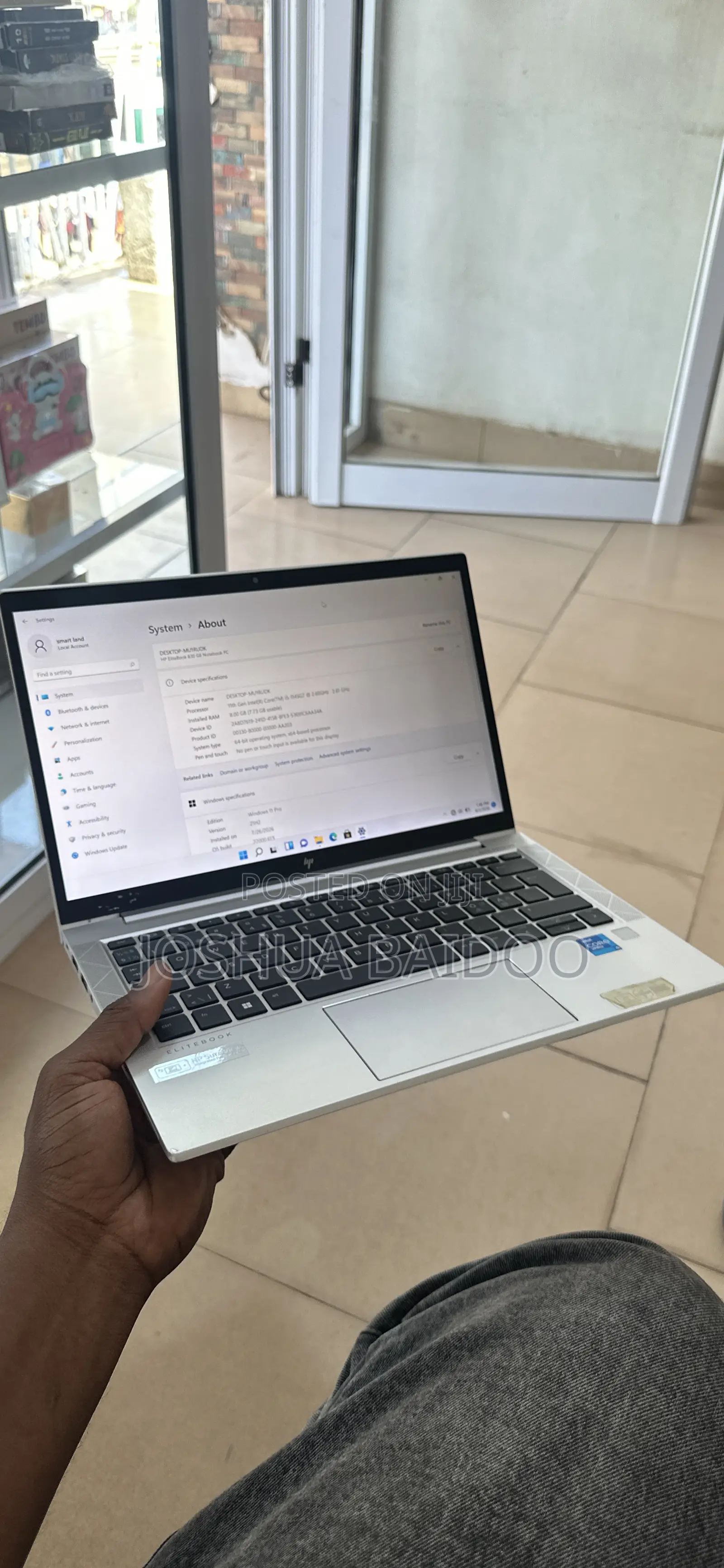 Laptop HP EliteBook 830 G8 8GB Intel Core i5 SSD 256GB
