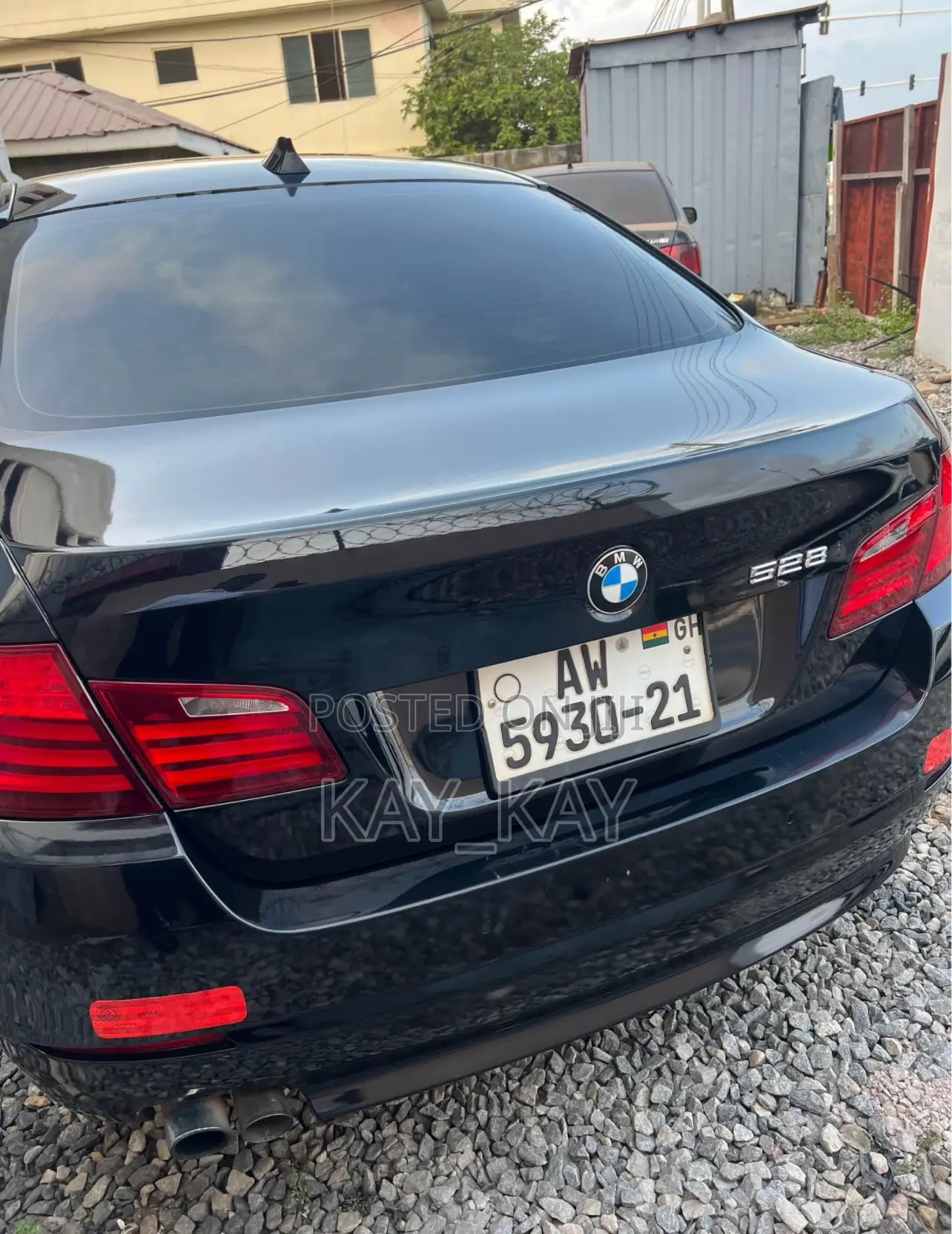 BMW 528i 2012 Black