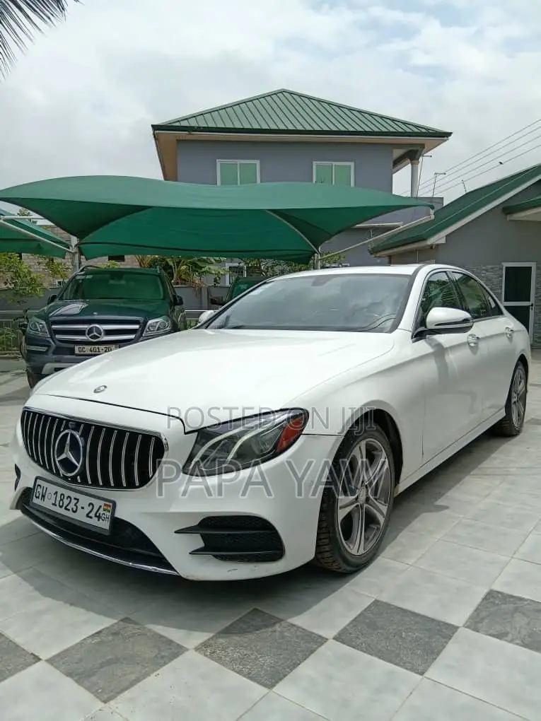 Mercedes-Benz E300 4Matic AWD Sedan (2.0L 4cyl 9A) 2017 White