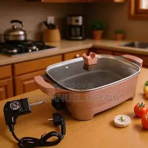 1. Electric Multi-Cooker / Electric Hot Pot - Square Non-Stick Elec